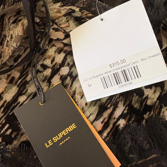 Le Superbe Velvet Underground Cami, size 6, NWT!!! - Picture 7 of 7